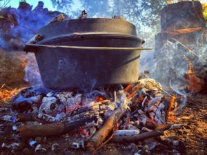 Rabbit - Part time campers - Campfire Oven