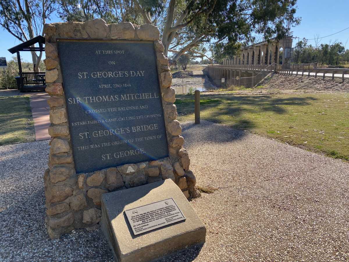 Queensland Routes: St George - Nindigully - Thallon - Dirranbandi ...