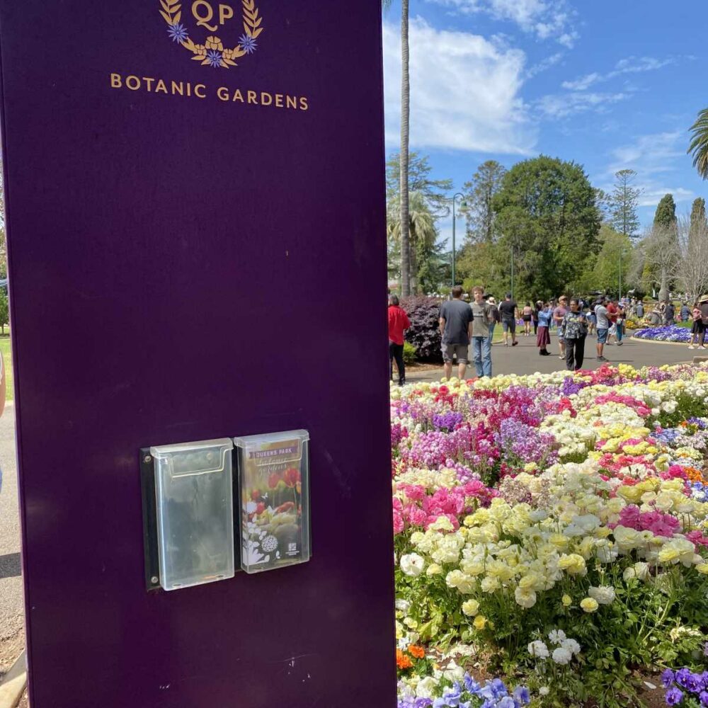 Vibrant garden display at Toowoomba Carnival of Flowers Queensland
