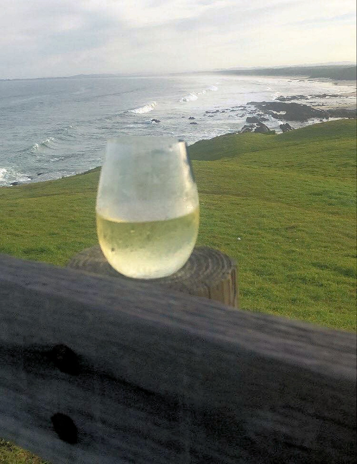 Absolute beachfront Brooms Head Caravan Park, New South Wales Camps