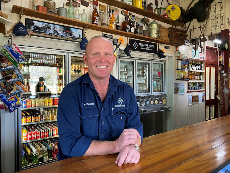 Theebine Hotel owner, Jackson, Queensland