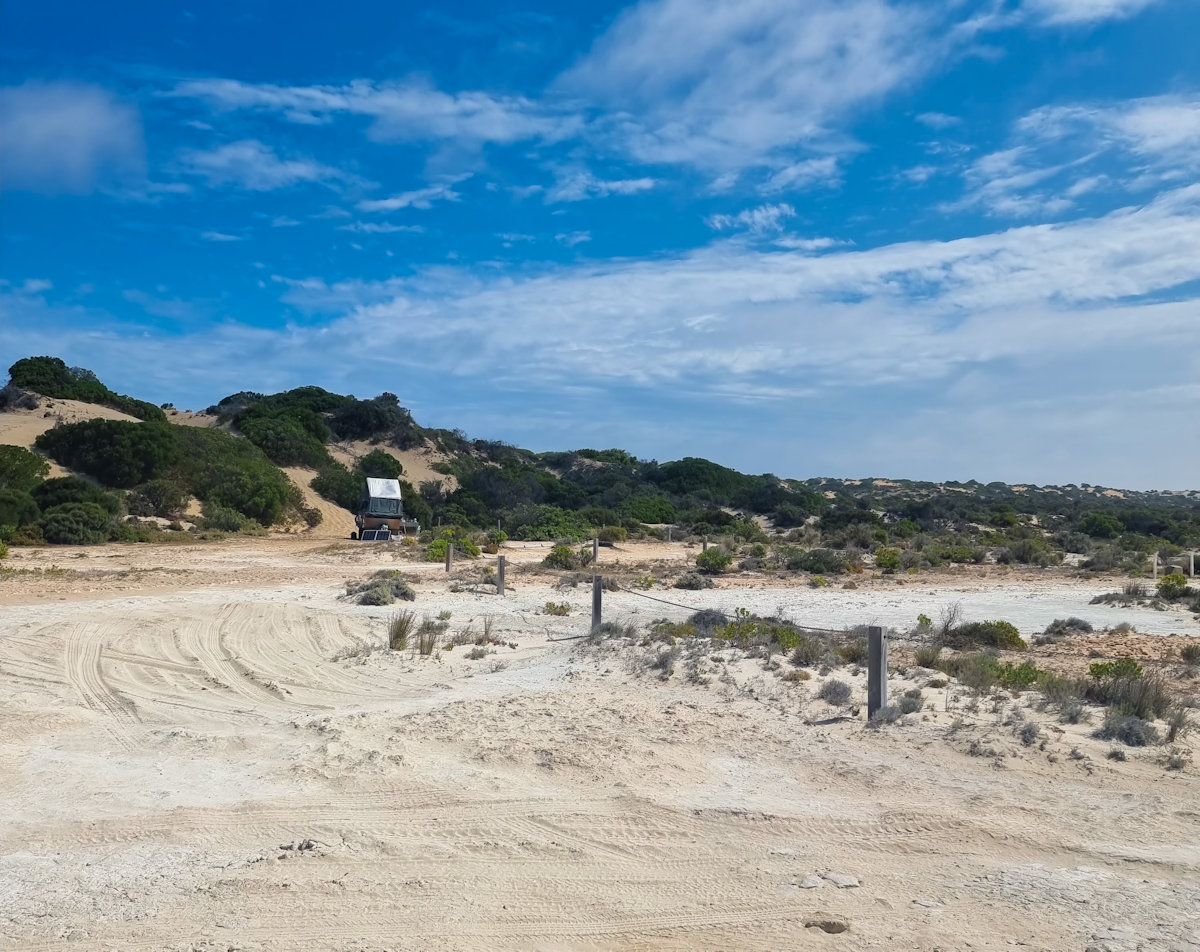 Australia's only fully off grid caravan park Fowlers Bay, South