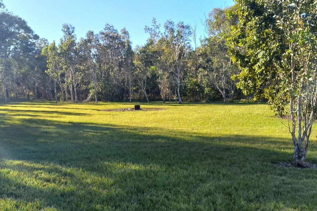 Bush camping grounds at Buxton Bush Retreat showing natural landscape and camping facilities