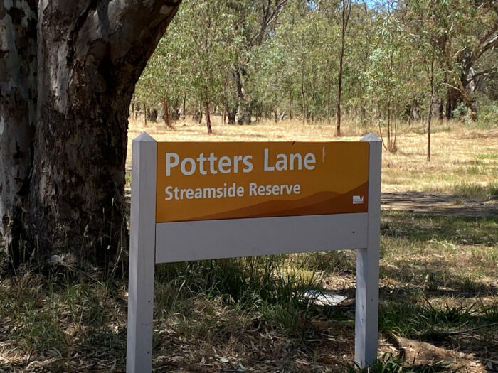Free camp riverside Potters Lane, Vic Camps Australia Wide