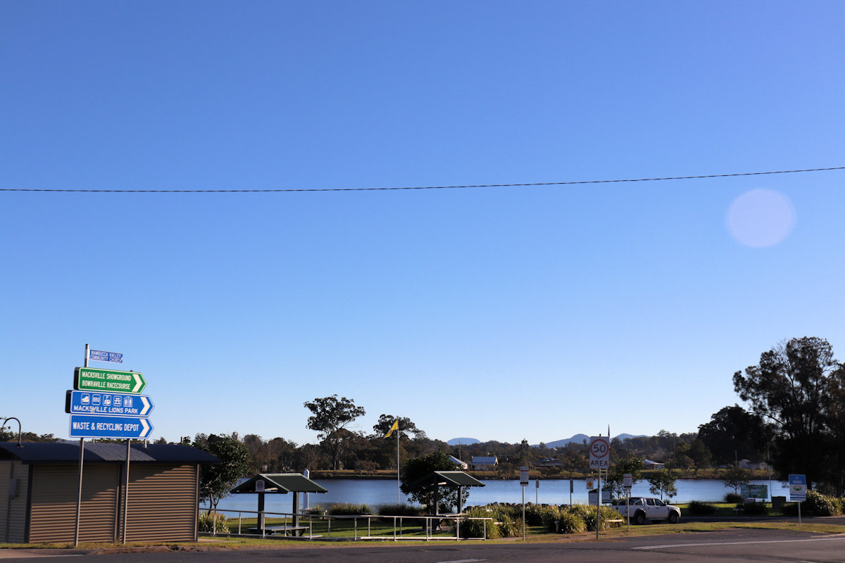Macksville Lions Park free pet-friendly camping area along NSW Pacific Coast