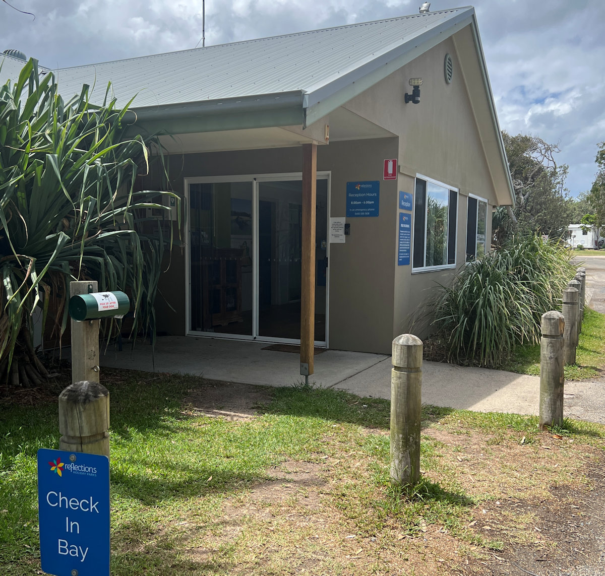 Well-maintained grounds and camping facilities at Reflections Holiday Parks, Red Rock NSW