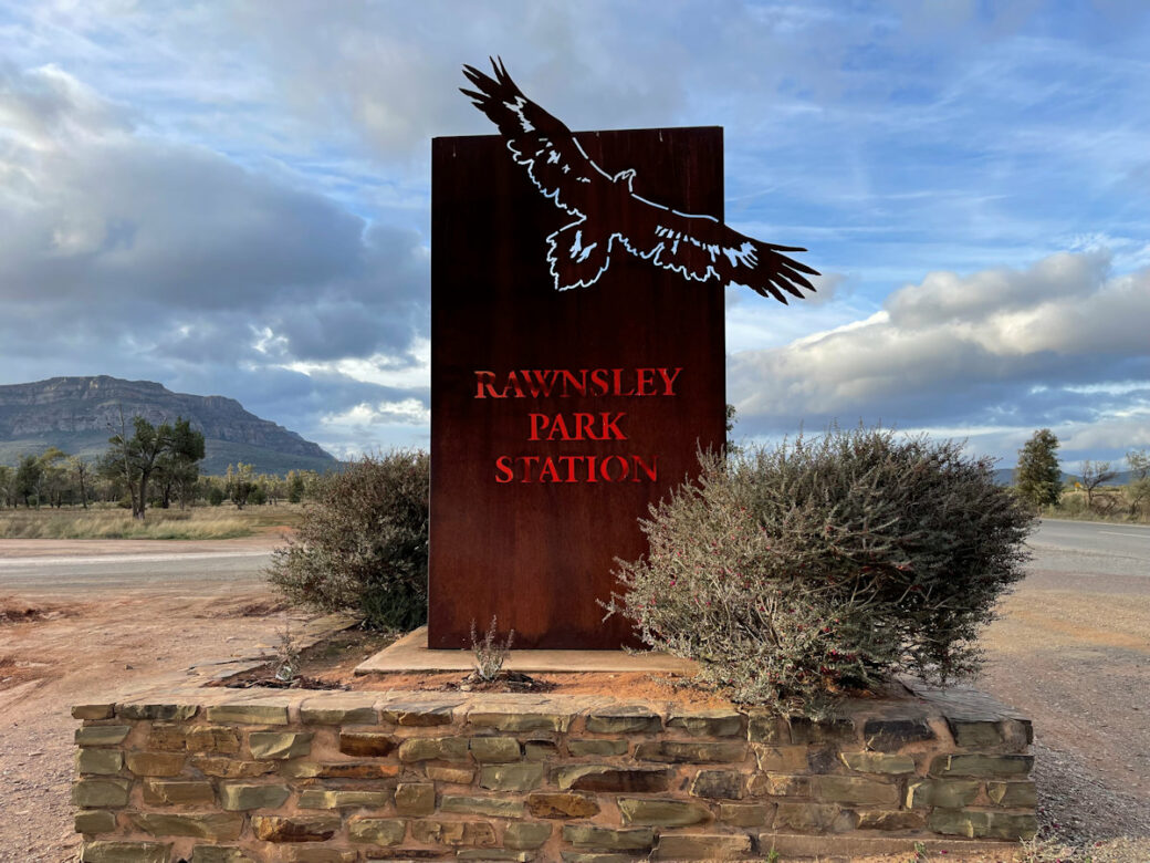 Camping facilities and accommodation at Rawnsley Park Station in the Flinders Ranges