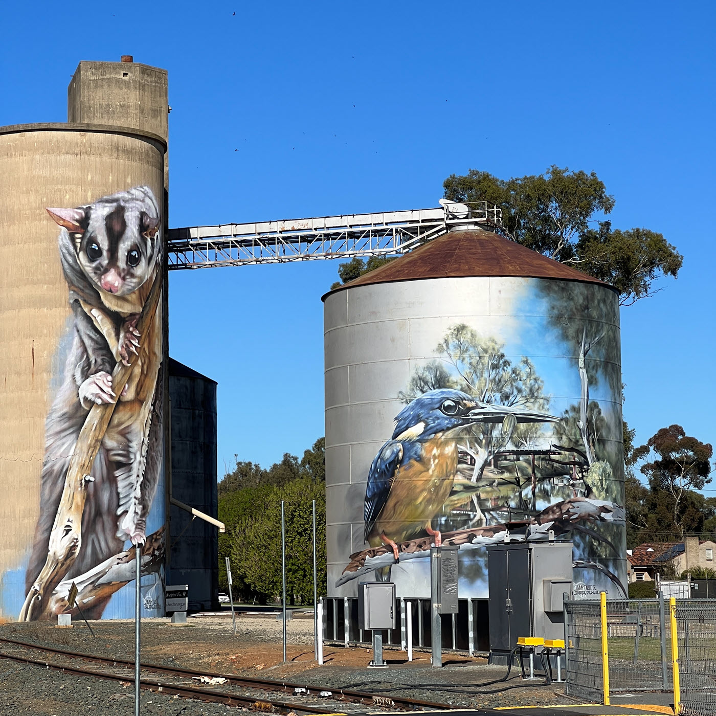 Silo Art Camp, Rochester Victoria