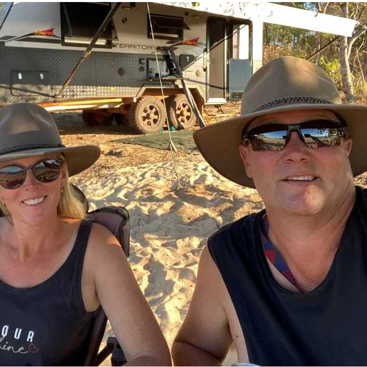 Dale and Tracey Adams, Camps Australia Wide ambassadors