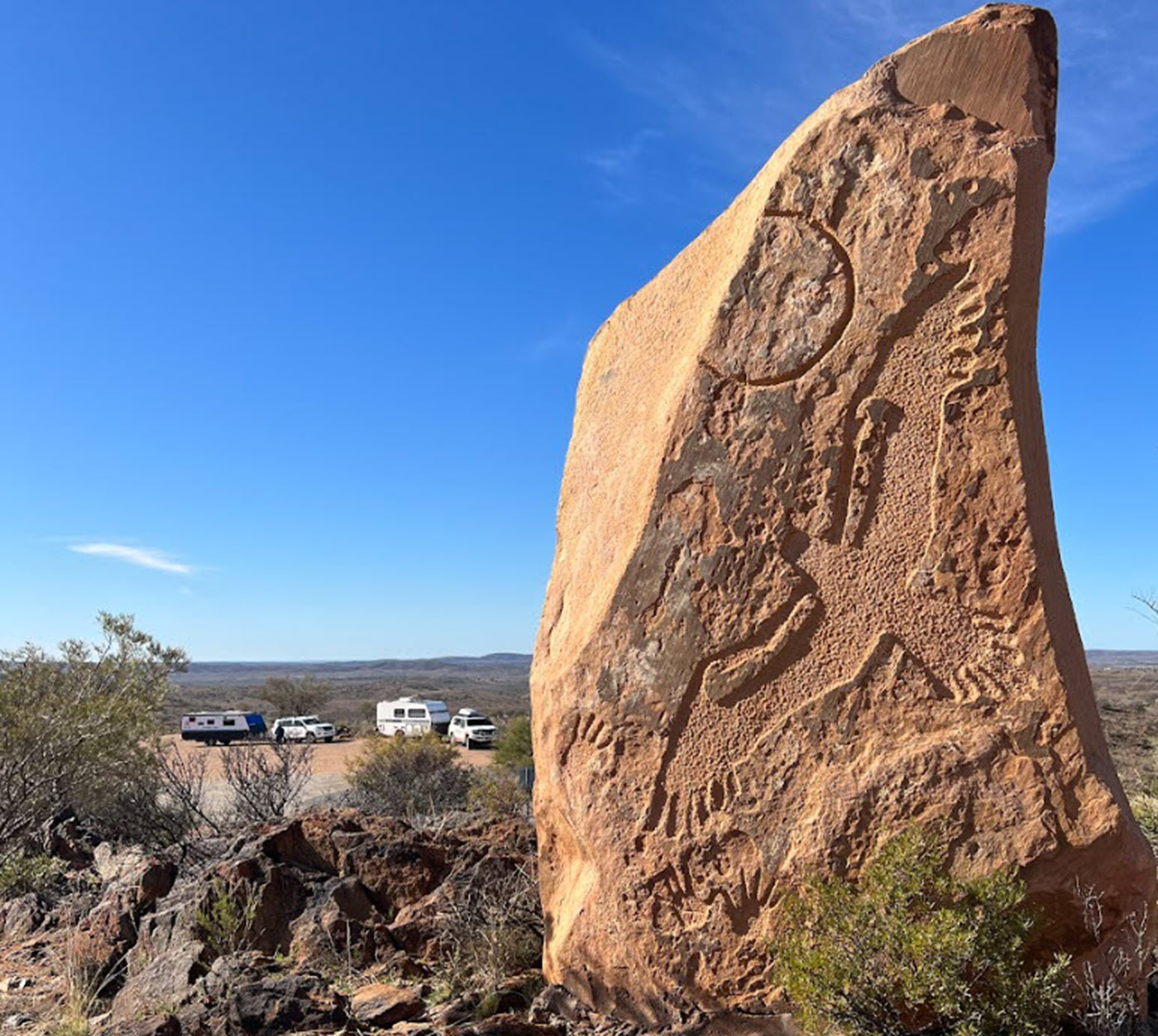 School Holidays - The Living Desert sculpture trail, Broken Hill, NSW