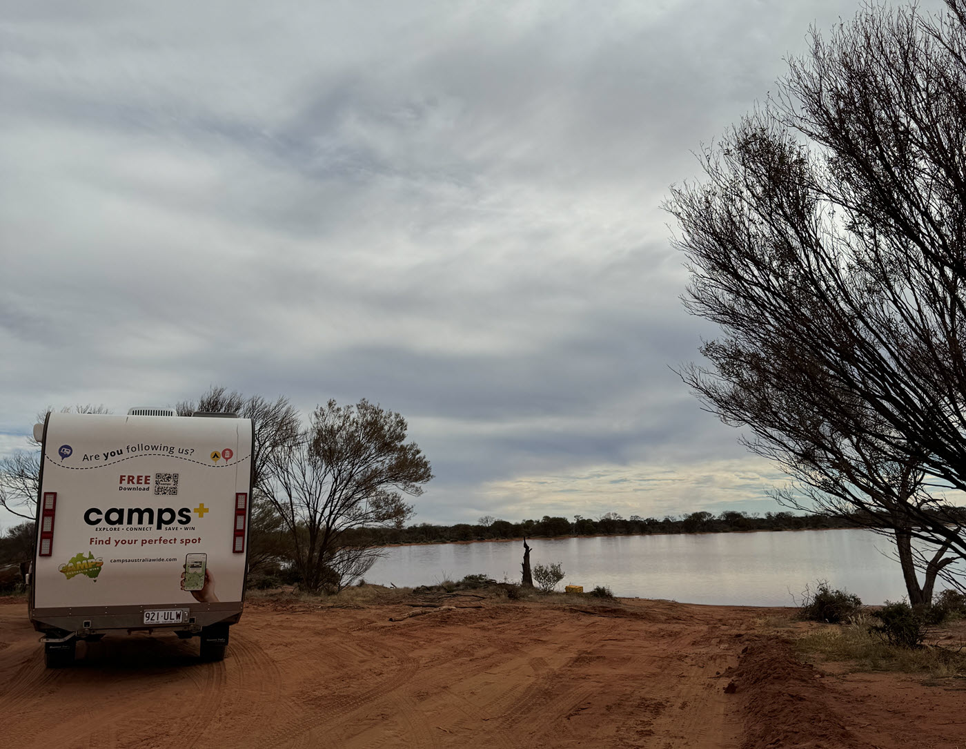 New campsites -Salt Pan Camp, Great Central Road, WA