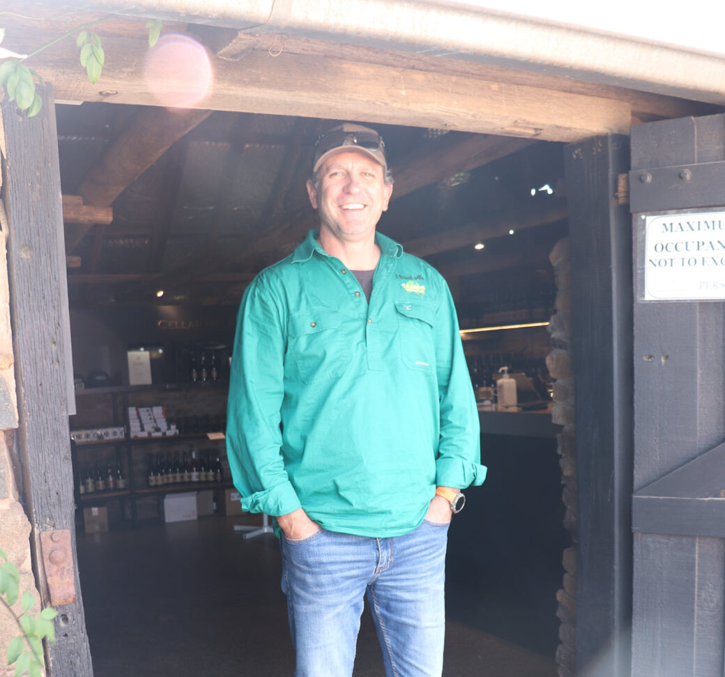 Spring Vale Wines vineyard and cellar door in Tasmania's wine country