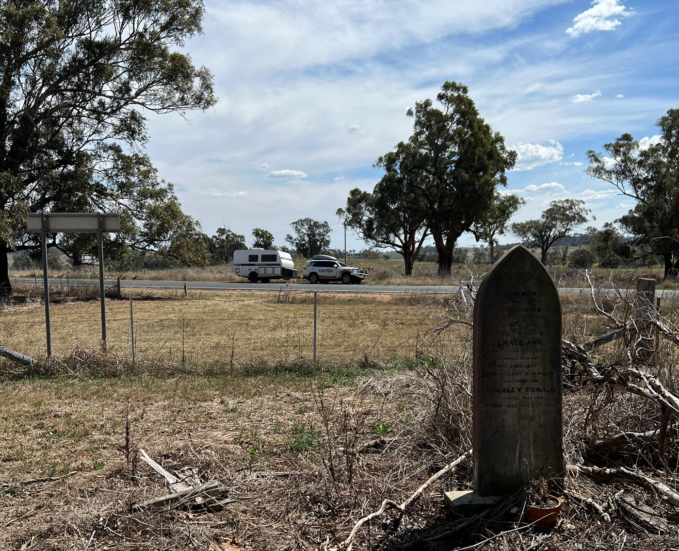 Denison Town Cemetery near Dunedoo