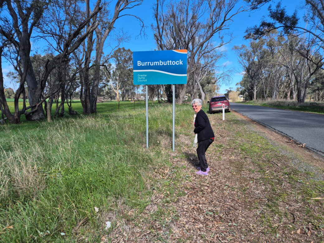Collection of amusing Australian town name signs from NSW, SA and Victoria road trip