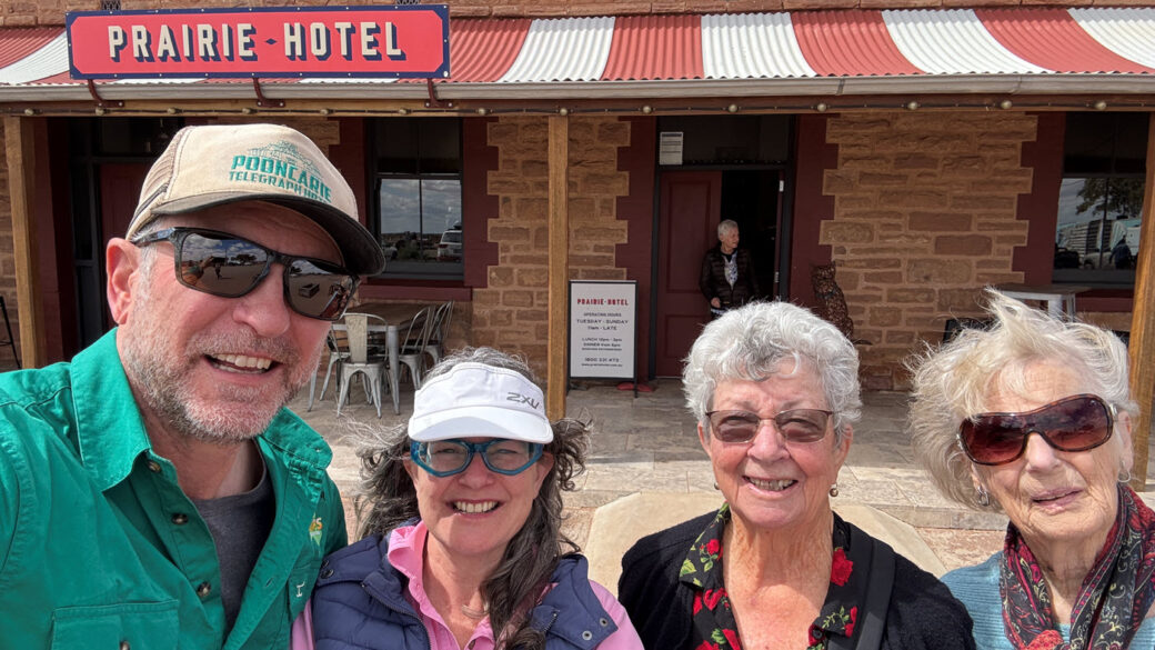 Historic Prairie Hotel building in Parachilna, Flinders Ranges, South Australia