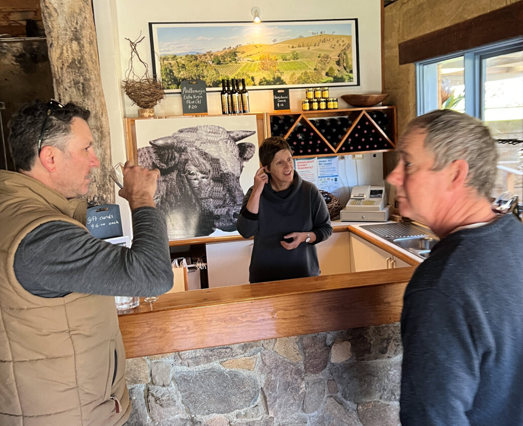 Ensay Winery estate in Gippsland Victoria with scenic countryside views