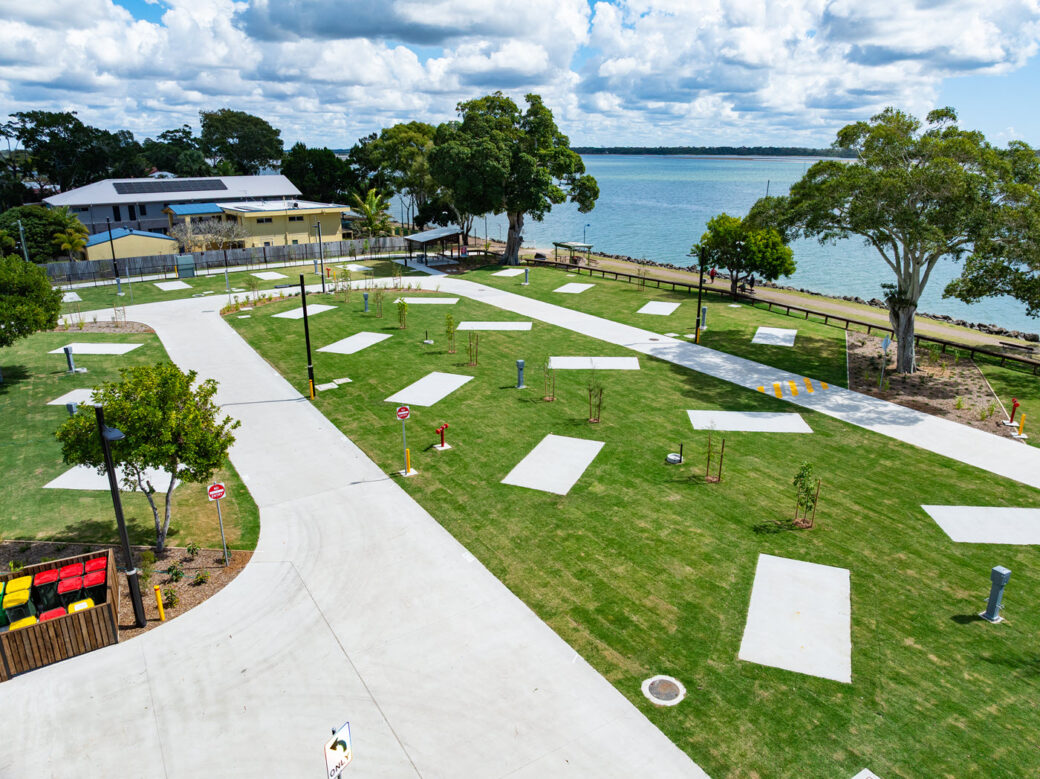 Burrum Heads Caravan Park recent upgrades - image courtesy Fraser Coast Regional Council