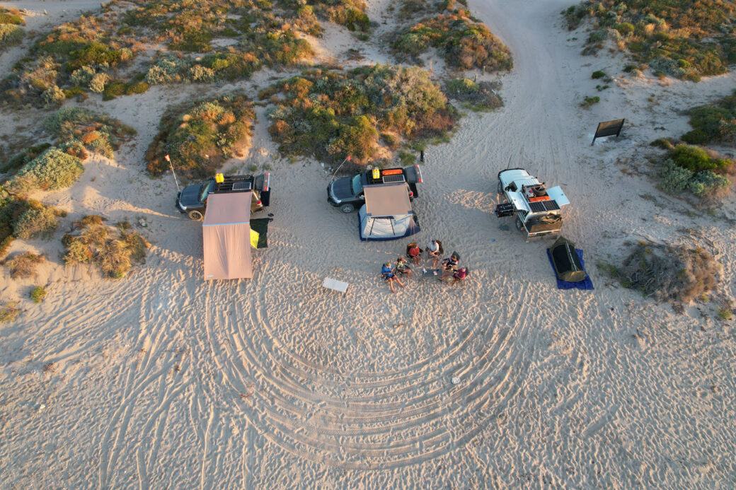 Rugged coastal camping at Steep Point, Western Australia
