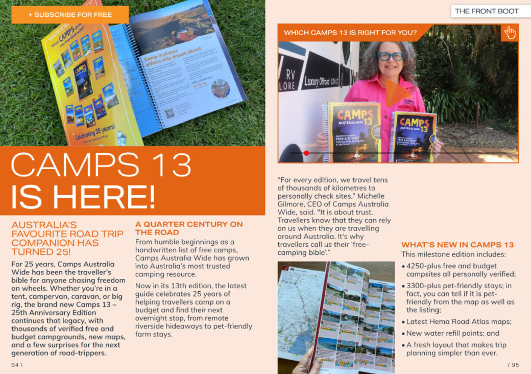 GoRV Article - Camps 13 is here