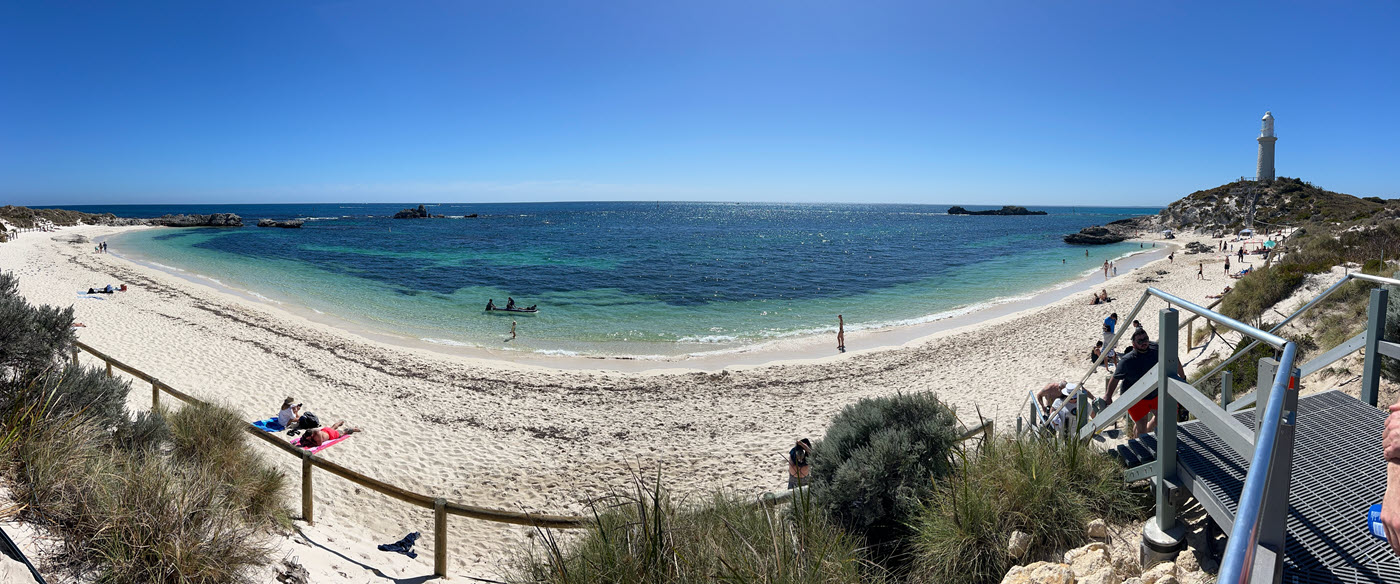 WA Rottnest Island Leroy and Shelley Jones