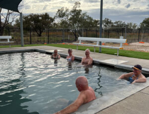 Free camp at Goodooga Artesian Bath, NSW