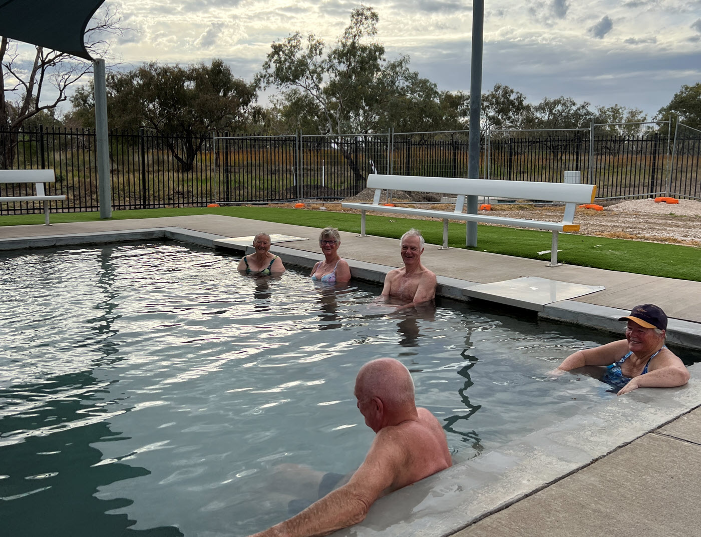 Free camp at Goodooga Artesian Bath, NSW