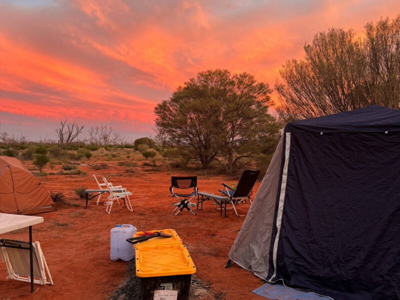 Freedom Camp of the Month: Lake Throssell, Western Australia