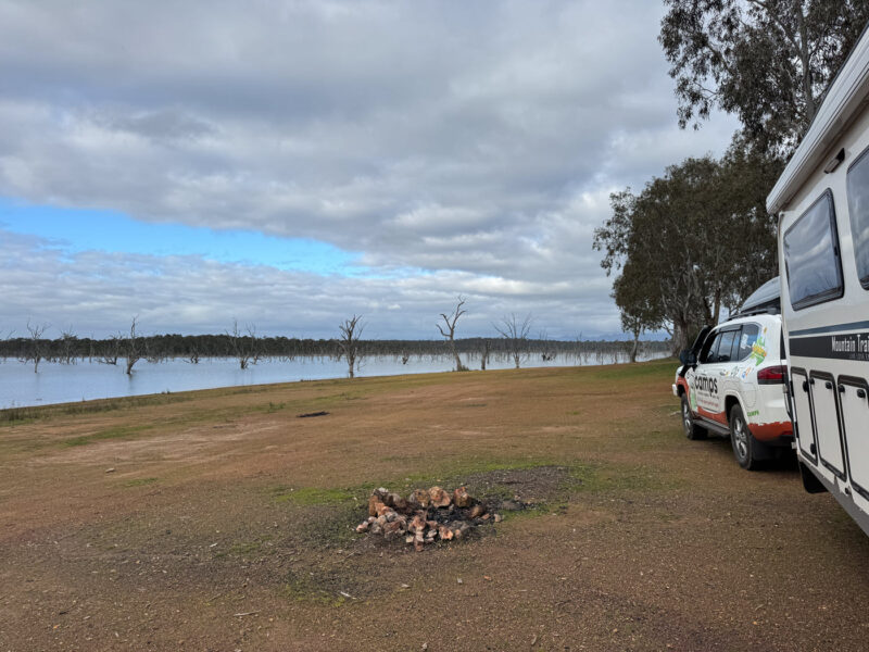 Lakeside Camping at Glendinning Campground, Victoria